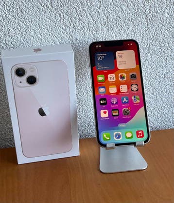 Apple iPhone 13 128GB Roze / Garantie / Nette staat, Telecommunicatie, 128 GB, Refurbished, IPhone 13, Ophalen of Verzenden