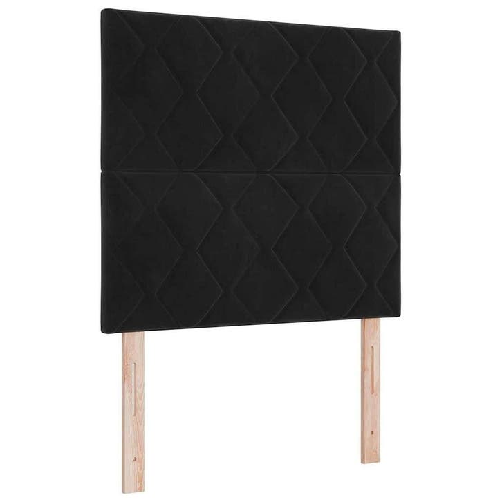 Wandgemonteerd Hoofdbord Zwart - Laatste Stuk!, Huis en Inrichting, Slaapkamer | Bedden, 100 cm, 190 cm of minder, Verstelbaar