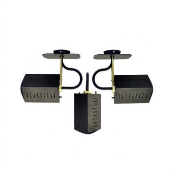 Goffredo Reggiani - Wandlamp (3) - Drie verstelbare wand- of