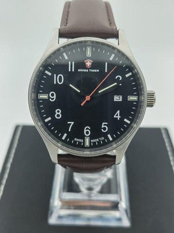 Swiss Timer - Classic Date - Zonder minimumprijs - Heren -, Nieuw