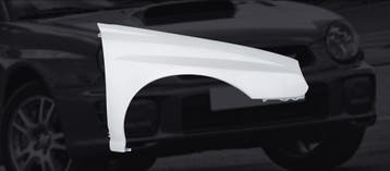 SK-Import Voor Schermen Polyester Subaru Impreza, Auto-onderdelen, Carrosserie en Plaatwerk, Subaru, Voor, Nieuw, Ophalen of Verzenden