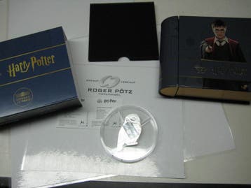 Frankreich 10 Euro 2021 zilver Harry Potter Uhu special s..., Verzenden
