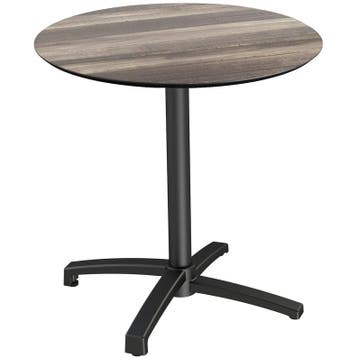 Inklapbare Tafel | X CROSS | HPL/Aluminium | Houtlook Blad |, Verzenden, Nieuw in verpakking