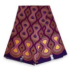 Afrikaanse stof - Exclusief versierd met glittereffecten 100, Hobby en Vrije tijd, Ophalen of Verzenden, Nieuw