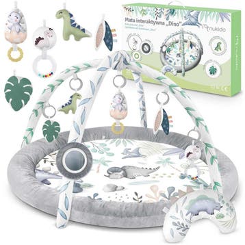 Babygym Dinosaurus | 98x78cm | Nieuw | Scherpe Prijs, Ophalen of Verzenden, Nieuw, Babygym, Met licht