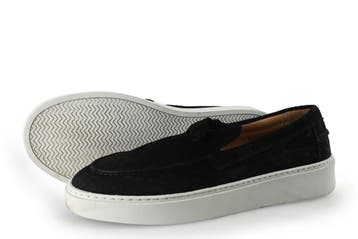 Manfield Instappers in maat 42 Zwart, Kleding | Heren, Schoenen, Manfield, Verzenden, Zwart, Overige typen