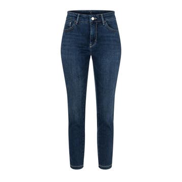 MAC • blauwe Dream Skinny thermo jeans • 34, Kleding | Dames, Spijkerbroeken en Jeans, MAC, Verzenden, Nieuw, Blauw