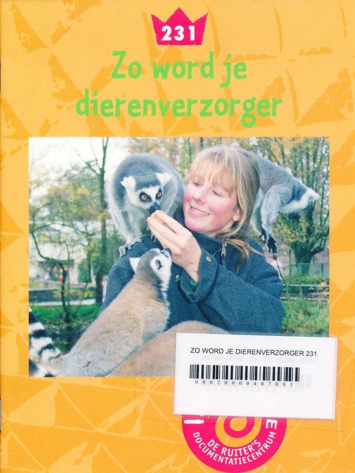 De Ruiters informatie 231: Zo word je dierenverzorger, Boeken, Schoolboeken, Nieuw, Verzenden