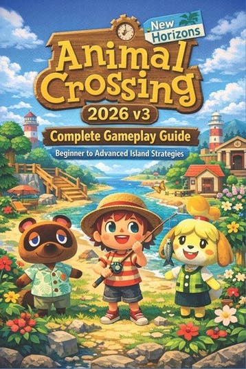 9798252033242 Animal Crossing New Horizons 2026 v3 Comple..., Verzenden, Nieuw