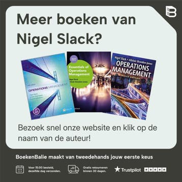 Operations and Process Management - Nigel Slack, Boeken, Verzenden, Gelezen, Nigel Slack