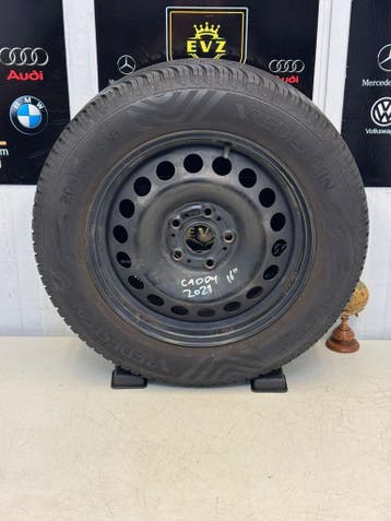 Org.VW Caddy 205/60R16 reservewiel met All-Seasons band, 16 inch, Banden en Velgen, 205 mm, All Season