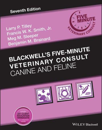 9781119513179 Blackwells Five-Minute Veterinary Consult-..., Verzenden, Nieuw, LP Tilley
