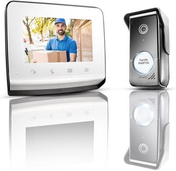 Somfy V350 Video-intercom | Retourdeal 60% Korting, Gebruikt, Raam of Deur, Ophalen of Verzenden, Compleet systeem