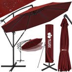 Zweefparasol - Tuinparasol - Parasol 300 cm - Met voet - Met, Tuin en Terras, Parasols, Verzenden, Zo goed als nieuw