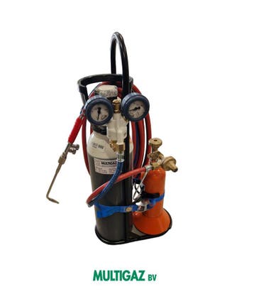 MG hardsoldeerset propaan/zuurstof met draagframe compleet, Ophalen, Nieuw