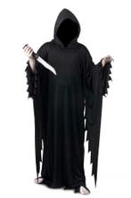 Kostuum Magere Hein Pak Geest Zwart XS S M 158 164 170 176 S, Carnaval, Nieuw, Ophalen of Verzenden, Kleding