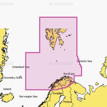 Navionics Waterkaart Platinum+ Regular NPEU054R Noorwegen No, Ophalen of Verzenden, Nieuw
