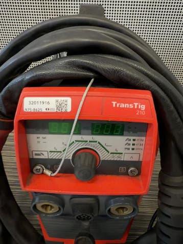 Gebruikte Fronius TransTig 210 DC TIG, Ophalen of Verzenden, Gebruikt, 150 tot 250 ampère, Tig