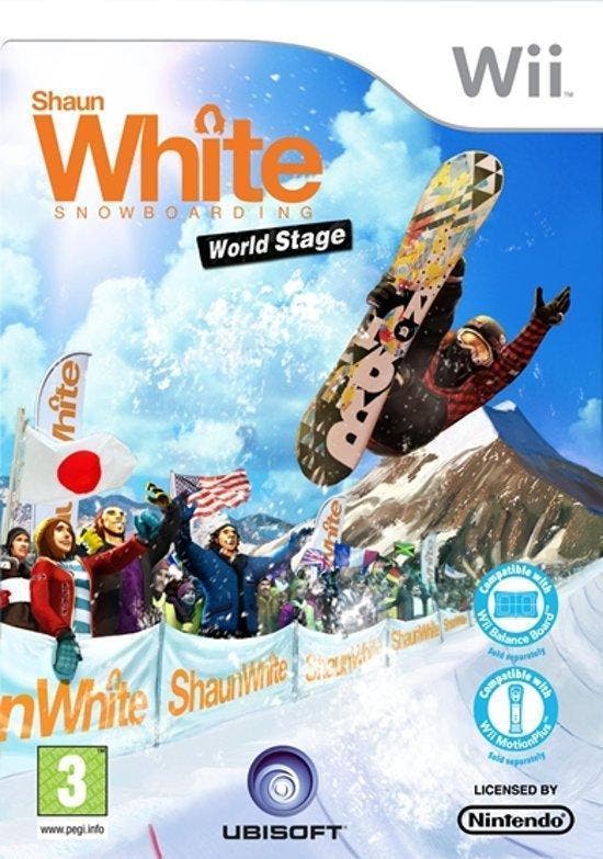 Shaun White Snowboarding: World Stage Wii Morgen in huis!, Spelcomputers en Games, Games | Nintendo Wii, 1 speler, Zo goed als nieuw
