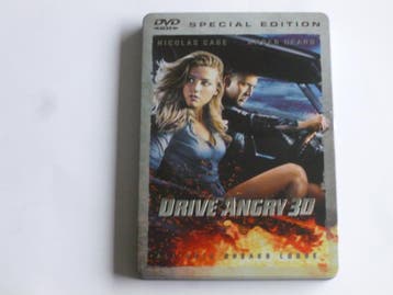 Drive Angry 3D - Nicolas Cage (DVD) metalbox, Ophalen of Verzenden, Zo goed als nieuw