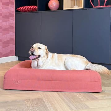 Buddy Beds Bouclé Dusty Pink Hoes – Hondenmand Hoes – Zachte, Ophalen of Verzenden, Zo goed als nieuw
