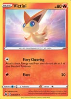 Victini 036/264 (Fusion Strike), Ophalen of Verzenden, Nieuw, Losse kaart, Foil