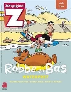 Spelletjes- en oefenboek Zonnekind: Robbe en Bas - Waterpret, Boeken, Verzenden, Zo goed als nieuw, Falzar