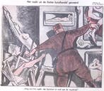 Het naakt uit de Duitse kunsthandel geweerd op spotprent, Verzenden