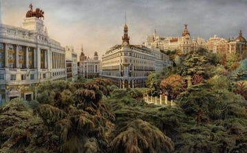Carlos Arriaga (XX) - Ilusión lumínica, Antiek en Kunst