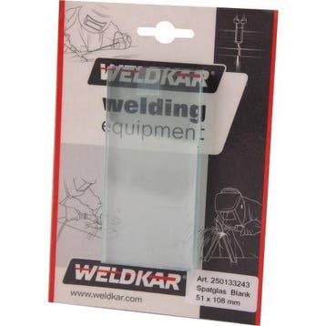 Weldkar Spatglazen Blank 51 x 108 mm - 5 stuks, Verzenden, Nieuw