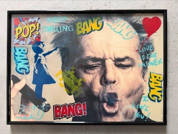 Koen Betjes (1992) - Jack Nicholson - Street / POP, Antiek en Kunst