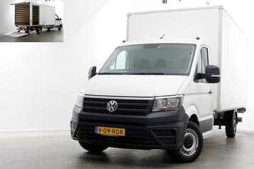 Volkswagen Crafter 35 2.0 TDI 140pk Bakwagen met laadklep en, Gebruikt, Euro 6, Volkswagen, Airconditioning
