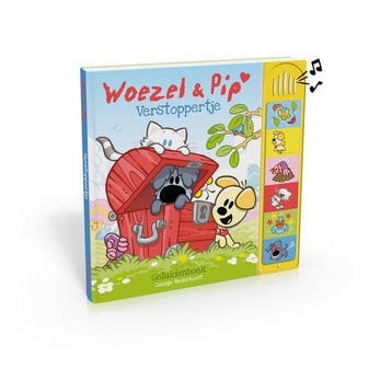 Boek Woezel & Pip  -   Verstoppertje 9789025871420, Verzenden, Zo goed als nieuw