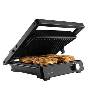 Tosti Apparaat Contactgrill XXL - 2000W Tosti Ijzer & Panini, Verzenden, Zo goed als nieuw