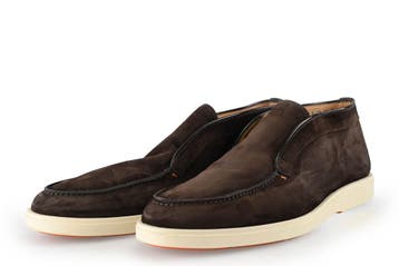 Santoni Instappers in maat 45 Bruin, Bruin, Verzenden, Overige typen, Zo goed als nieuw