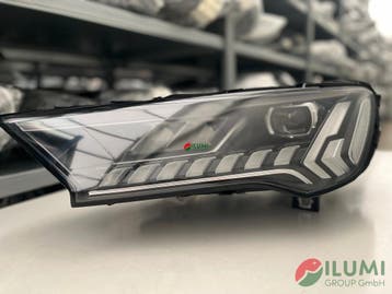 AUDI Q7 LIFT MATRIX KOPLAMP LINKS KPL 4M0941039C, Verzenden, Gebruikt, Audi