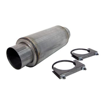 MBRP Universal Resonator 4 Inlet /Outlet 12 Body 18 Overall, Ophalen of Verzenden, Nieuw