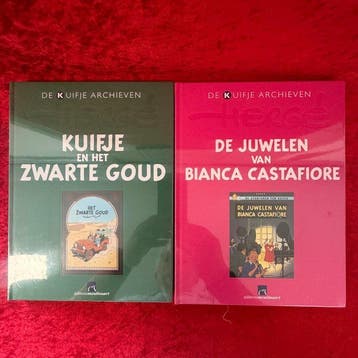 Kuifje 10 en 19 - Kuifje en het zwarte goud. en. De juwelen, Boeken, Nieuw