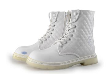 Dockers By Gerli Veterboots in maat 40 Wit, Dockers By Gerli, Verzenden, Wit, Overige typen