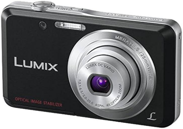 Panasonic Lumix DMC-FS28 Digitale Compact Camera - Zwart, Audio, Tv en Foto, Fotocamera's Digitaal, Zo goed als nieuw, Verzenden