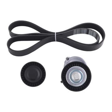 V-ribbed belt kit tensioner geschikt voor Audi A4 Allroad..., Auto-onderdelen, Verzenden, Nieuw, Audi
