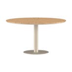 *WOONWINKEL* Ronde Eettafel 120 Cm Teak, Tuin en Terras, Verzenden, Nieuw