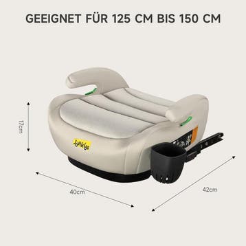 Jovikids Autostoelverhoging voor kinderen met ISOFIX, ECE R1, Verzenden, Zo goed als nieuw