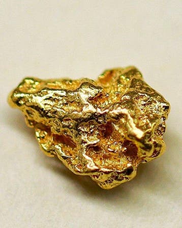 Goudklompje De Millennium Falcon- 0.58 g - (1)