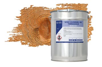 Wixx Vlonder en Terrasolie UV+ Bankirai 1L, Minder dan 5 liter, Verzenden, Nieuw, Verf