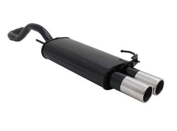 Novus sportuitlaat VW Polo 6N 6N2 1994-2001 2x76mm M, Auto-onderdelen, Verzenden, Nieuw