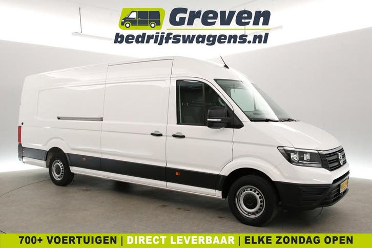 Volkswagen Crafter 2.0 TDI 177PK L5H3  Aut.  3000KG Trekgew., Auto's, Bestelauto's, Te koop, Automaat, Diesel, Wit, Volkswagen