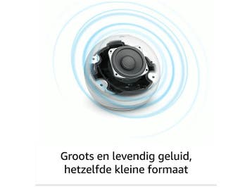 Amazon -  Echo Dot (5th Generation) Smart Speaker  - Zwart, Verzenden, Nieuw, 60 tot 120 watt, Overige merken