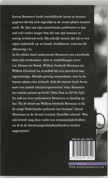 De schemer daalt / Feuilletons / 7 9789045012629, Verzenden, Gelezen, Jeroen Brouwers