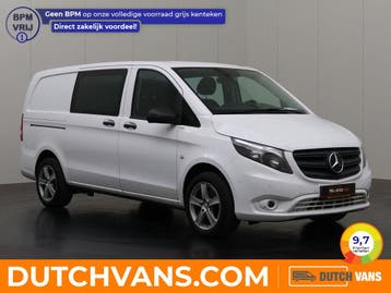Mercedes-Benz Vito Dubbele-cabine 119CDI | wit, Automaat, Euro 6, Wit, Mercedes-Benz